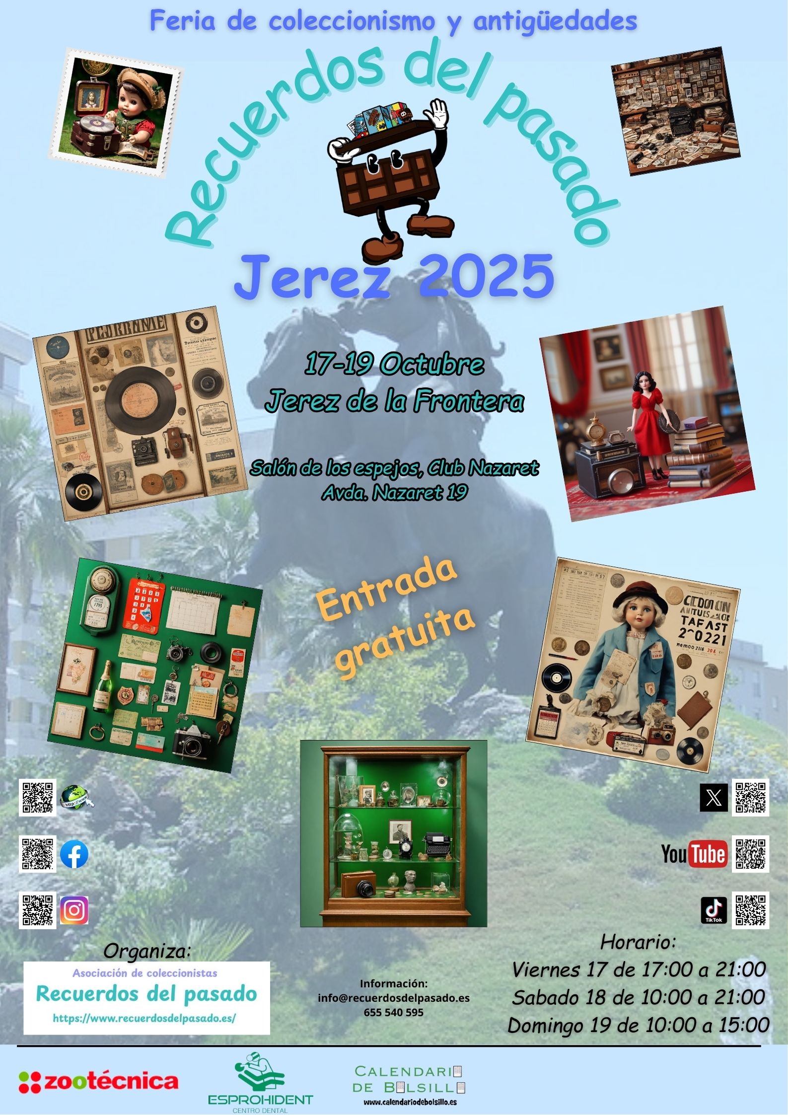Feria de coleccionismo y antigüedades Recuerdos del pasado Jerez 2025